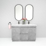 Boston Free Standing vanity 1200 Cabinet Only With Legs