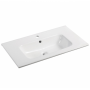 Mia 750 Matte White Wall Hung Vanities Cabinet Only