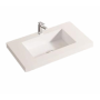 Mia 1200 Matte White Wall Hung Vanities Single Bowl Cabinet Only