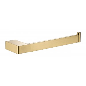 Ceram Brushed Gold Toilet Roll Holder
