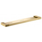 Ceram Brushed Gold Cosmetic Shelf Ceram Brushed Gold Cosmetic Shelf