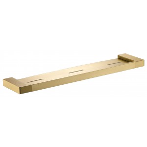 Ceram Brushed Gold Cosmetic Shelf