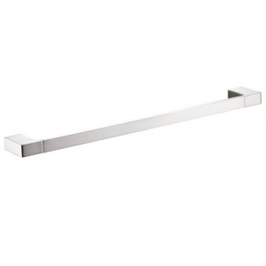 Ceram Brushed Nickel Single Towel Rail 800mm