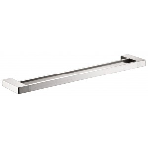 Ceram Brushed Nickel Double Towel Rail 600mm