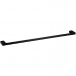 Eden Matte Black 800 Single Towel Rail