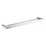 Flores Chrome Double Towel Rail 600mm