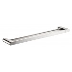 Flores Brushed Nickel Double Towel Rail 600mm Flores Brushed Nickel Double Towel Rail 600mm
