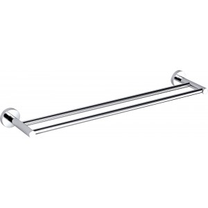 Otus Chrome Double Towel Rail 800mm
