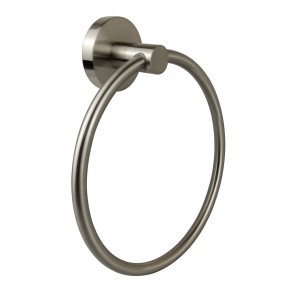 Otus Brushed Nickel Towel Ring