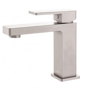 Ikon Ceram Brushed Nickel Basin Mixer