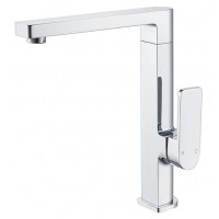 Premium Square Chrome Sink Mixer