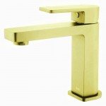 Flores Brushed Gold Basin Mixer Flores Brushed Gold Basin Mixer