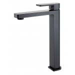 Flores Matte Black High Basin Mixer