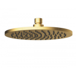 Cora Round Brushed Gold Shower Head 200mm