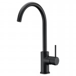 Ikon Hali Matte Black Lead Free Sink Mixer
