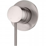 Ikon Hali Brushed Nickel Wall Mixer Ikon Hali Brushed Nickel Wall Mixer