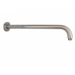 Cora Brushed Nickel Round Horizontal Shower Arm 400mm