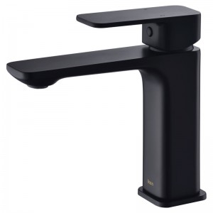 Seto Matte Black Lead Free Basin Mixer