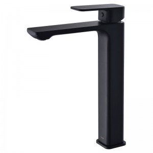 Seto Matte Black Lead Free High Rise Basin Mixer