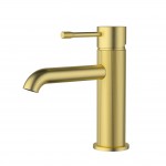 Ikon Linie Brushed Gold Basin Mixer Ikon Linie Brushed Gold Basin Mixer