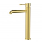 Ikon Linie Brushed Gold High Rise Basin Mixer Ikon Linie Brushed Gold High Rise Basin Mixer