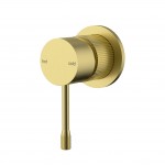 Ikon Linie Brushed Gold Wall Mixer Ikon Linie Brushed Gold Wall Mixer