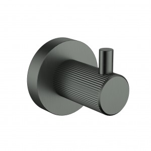 Linie Gun Metal Robe Hook