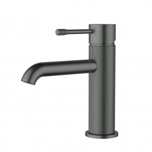 Ikon Linie Gun Metal Basin Mixer