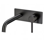 Otus Gun Metal Slimline SS Bath / Basin Mixer With Spout Otus Gun Metal Slimline SS Bath / Basin Mixer With Spout