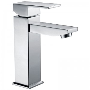 Rosa Chrome Square Basin Mixer