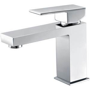 Rosa Chrome Square Basin Mixer