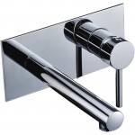 Otus Chrome Pin Handle Lead Free Bath Mixer