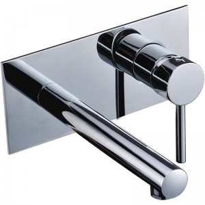 Otus Chrome Pin Handle Lead Free Bath Mixer