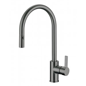 Otus Gun Metal Pull-out Lead Free Sink Mixer