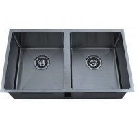 Double Bowl Matte Black