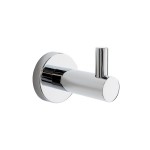 Bloom Robe Hook Chrome