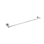 Bloom Single Towel Rail 750mm Chrome