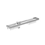 Empire Shower Shelf 800mm Gloss White & Chrome Empire Shower Shelf 800mm Gloss White & Chrome