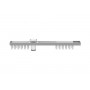 Empire Shower Shelf 800mm Gloss White & Chrome Empire Shower Shelf 800mm Gloss White & Chrome