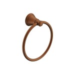 Eternal Brushed Copper Hand Towel Ring 