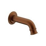 Eternal Brushed Copper Mini Wall Spout 