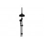 Eternal Matte Black Gooseneck Twin Shower Set Eternal Matte Black Gooseneck Twin Shower Set