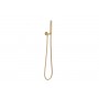 Soul Brushed Brass Slimline Hand Shower On Hook Soul Brushed Brass Slimline Hand Shower On Hook