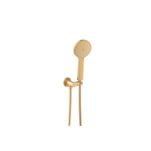 Soul Brushed Brass Classic Hand Shower On Hook 
