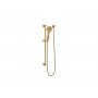 Soul Brushed Brass Classic Hand Shower On Rail Soul Brushed Brass Classic Hand Shower On Rail