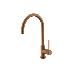 Soul Brushed Copper Groove Sink Mixer 
