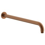 Soul Brushed Copper Shower Arm 450mm 
