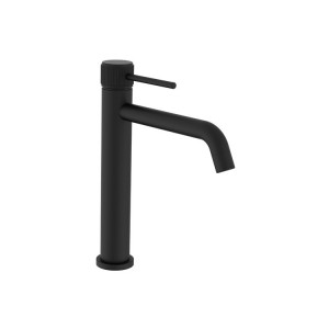Soul Matte Black Groove Extended Basin Mixer 