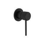 Soul Matte Black Groove Wall Mixer 