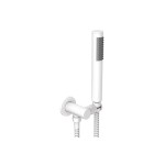 Soul Matte White Slimline Hand Shower On Hook Soul Matte White Slimline Hand Shower On Hook